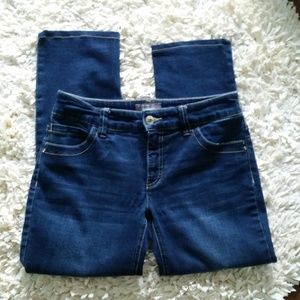 Chico's So Slimming Dark Wash Ankle Jeans
